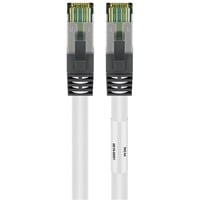 Patchkabel CAT8.1 S/FTP (PiMF) weiß, 50cm