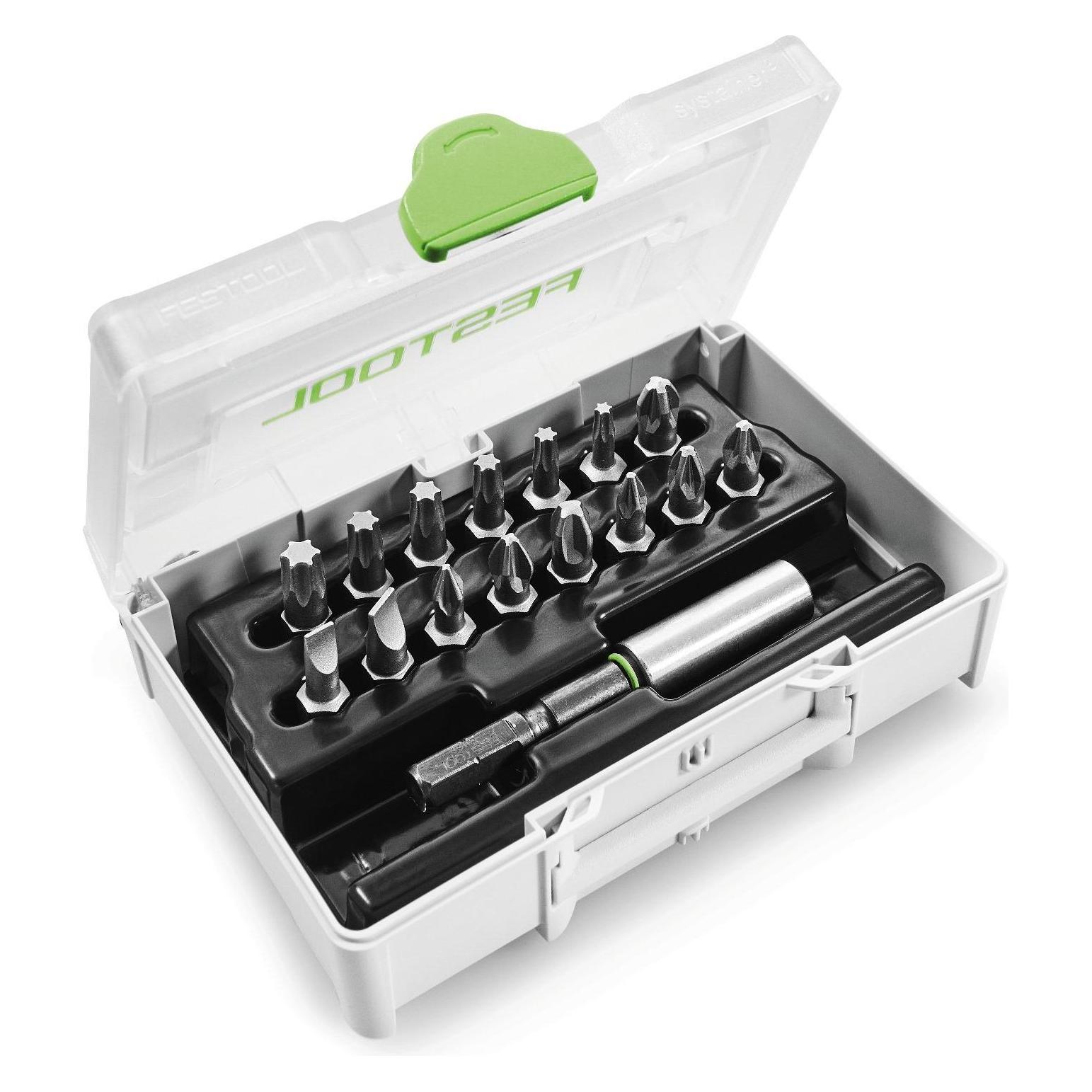 Festool Bit-Sortiment SYS3 XXS CE-MX BH 60 (Kreuz Pozidriv PZ) (205825)