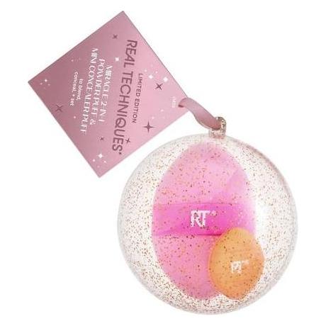 Real Techniques Miracle 2-In-1 Puderquaste & Mini Concealer Quaste (079625450620)
