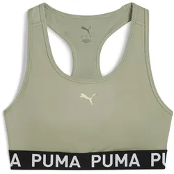 PUMA 4Keeps P Elastic Medium Support Sport-BH Damen 08 - lux army XS