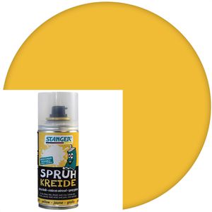 Stanger Sprühkreide 150 ml, gelb, matt, wasserlöslich, abwaschbar