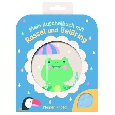 Mein Kuschelbuch mit Rassel und Beißring - Kleiner Frosch, Buch von , YoYo Books, 978-94-6505-235-9