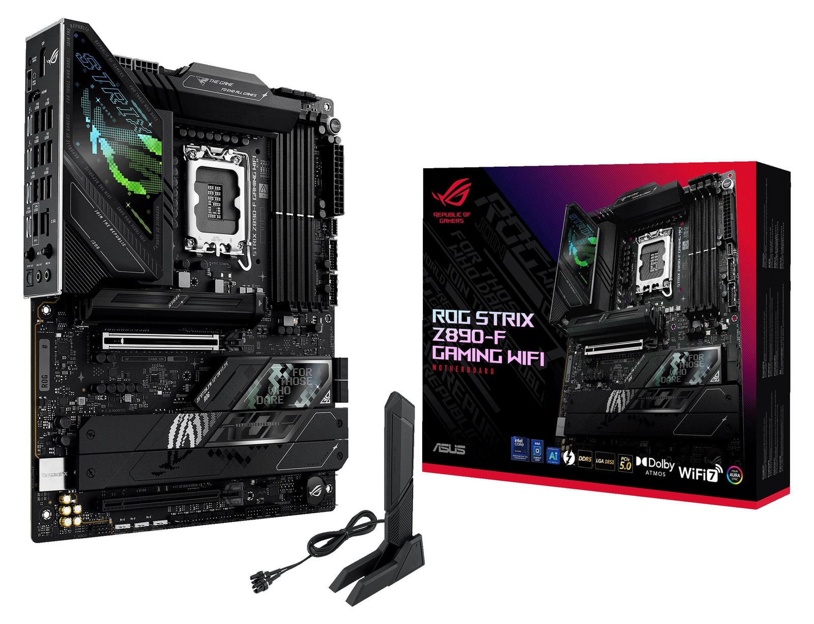 ASUS ROG STRIX Z890-F GAMING WIFI Motherboard - Intel Z890 LGA 1851 ATX
