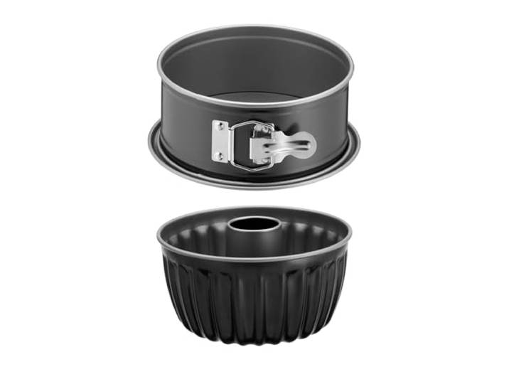 Tefal - Lot de 2 moules à gâteaux pour friteuse à air - Antiadhésif Accessoires air fryer compatibles toutes marques - Revêtement céramique antiadhésif pour pâtisseries sucrées et salées
