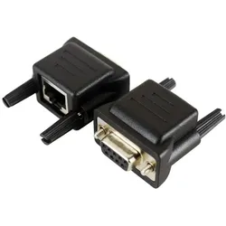 Exsys EX-47960 Kabeladapter RS-232 RJ-45 Schwarz (50 m), Schnittstellenkabel