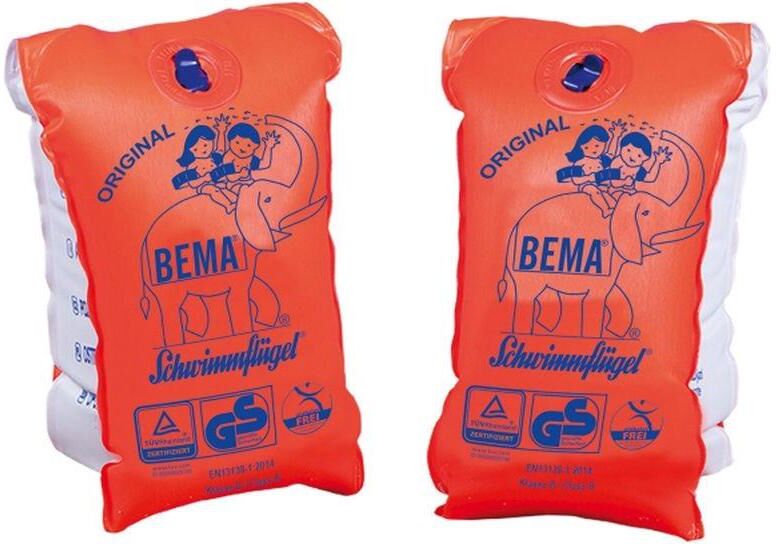 Schwimmflügel BEMA "Gr. 0", orange, Schwimmhilfen, Schwimmflügel orange Einheitsgröße
