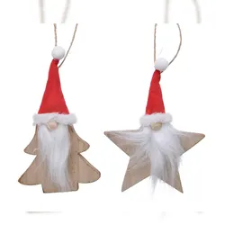 Christmas Decorations 1 Christbaumschmuck Holz Wichtel Zwerg Weihnachtskugeln Weihnachtsbaumschmuck