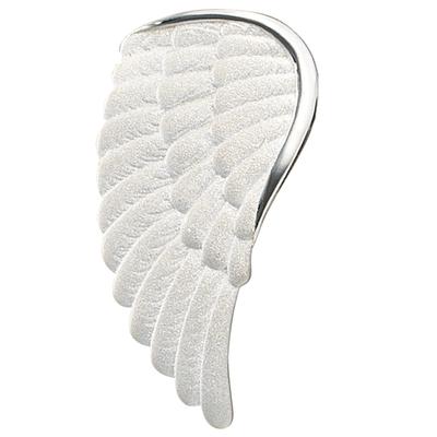 Flügelanhänger JOBO "Anhänger Engelsflügel", silber (silber 925), Schmuckanhänger, Damen, Silber 925 (Sterlingsilber), 925 Silber