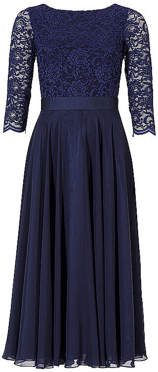 SWING Abendkleid  dunkelblau   46 46
