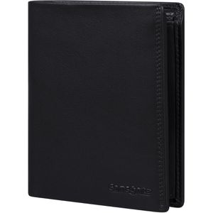 Samsonite Portemonnaie Attack 2 SLG, 147, schwarz, Echt Leder, mit Münzfach, 19 Karten- und Ausweisfächer, RFID Schutz