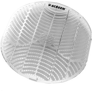 V-SCREEN Urinalsieb White, Ocean Spray, 178 x 178mm, transparent, mit Duft, Meeresfrische