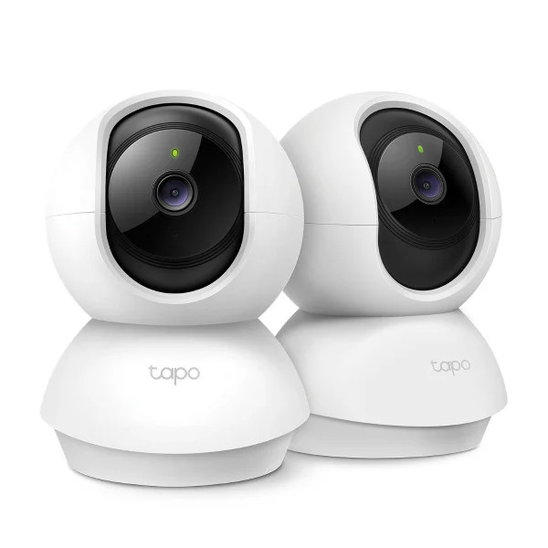 TP-Link Tapo C200P2 Beveiligings-IP-camera voor binnen, Wifi, Zwart/Wit