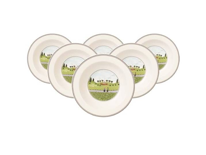 Villeroy & Boch Design Naif Salatschale Begegnung 6 Stück