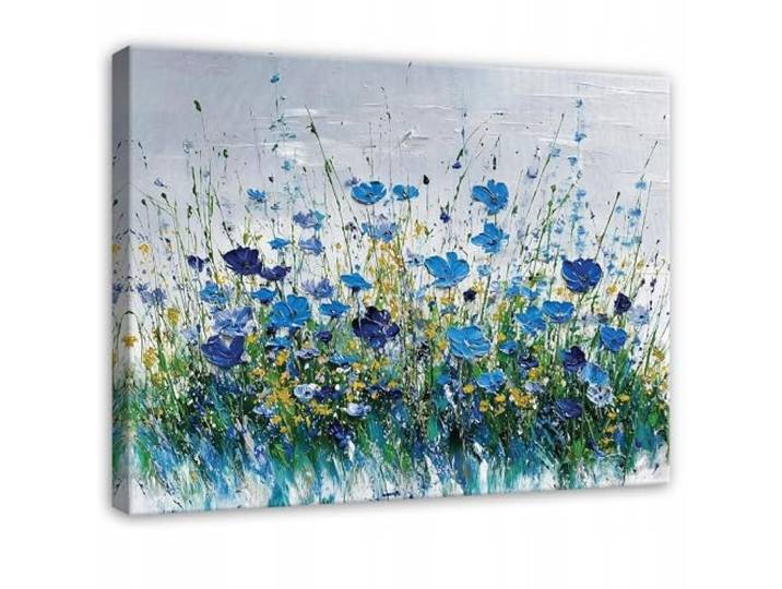 WallArena Leinwand Bilder 100x75 cm Blumen, Leinwandbilder, Bild auf leinwand, Format: 100x75 cm (BxH) - einteilig auf Canvas Leinwand. Das Leinwand
