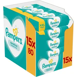 Pampers Sensitive (15 x 80 Stk.)