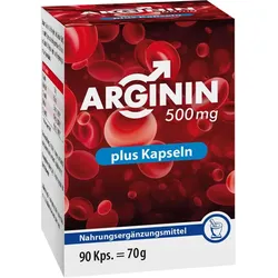 Arginin 500mg Plus Kapseln 90 ST