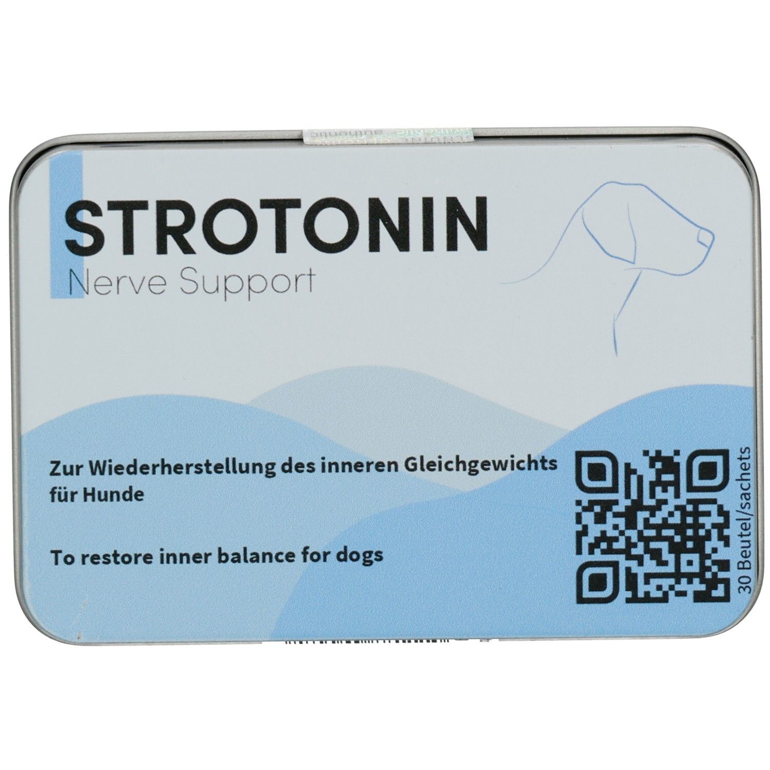 Strotonin Nerve Support Einzelfutterm.Plv.f.Dogs 30 St Pulver