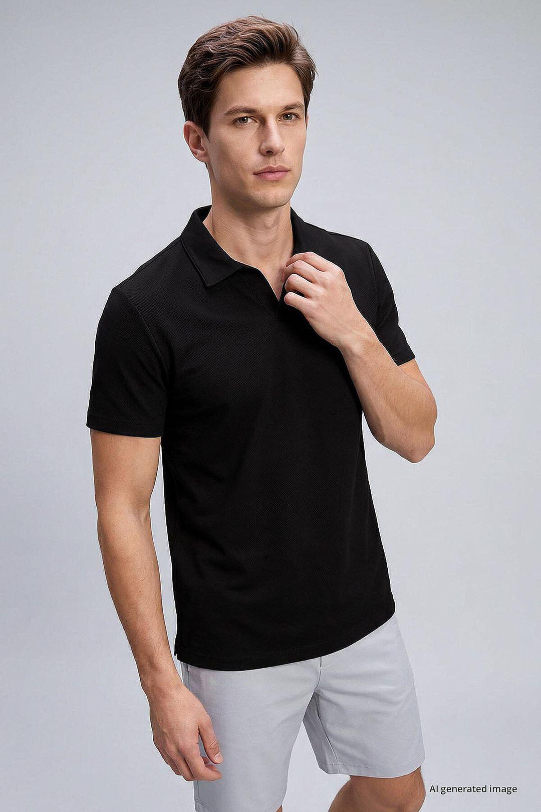 Herren-Viskose-Mix T-Shirt