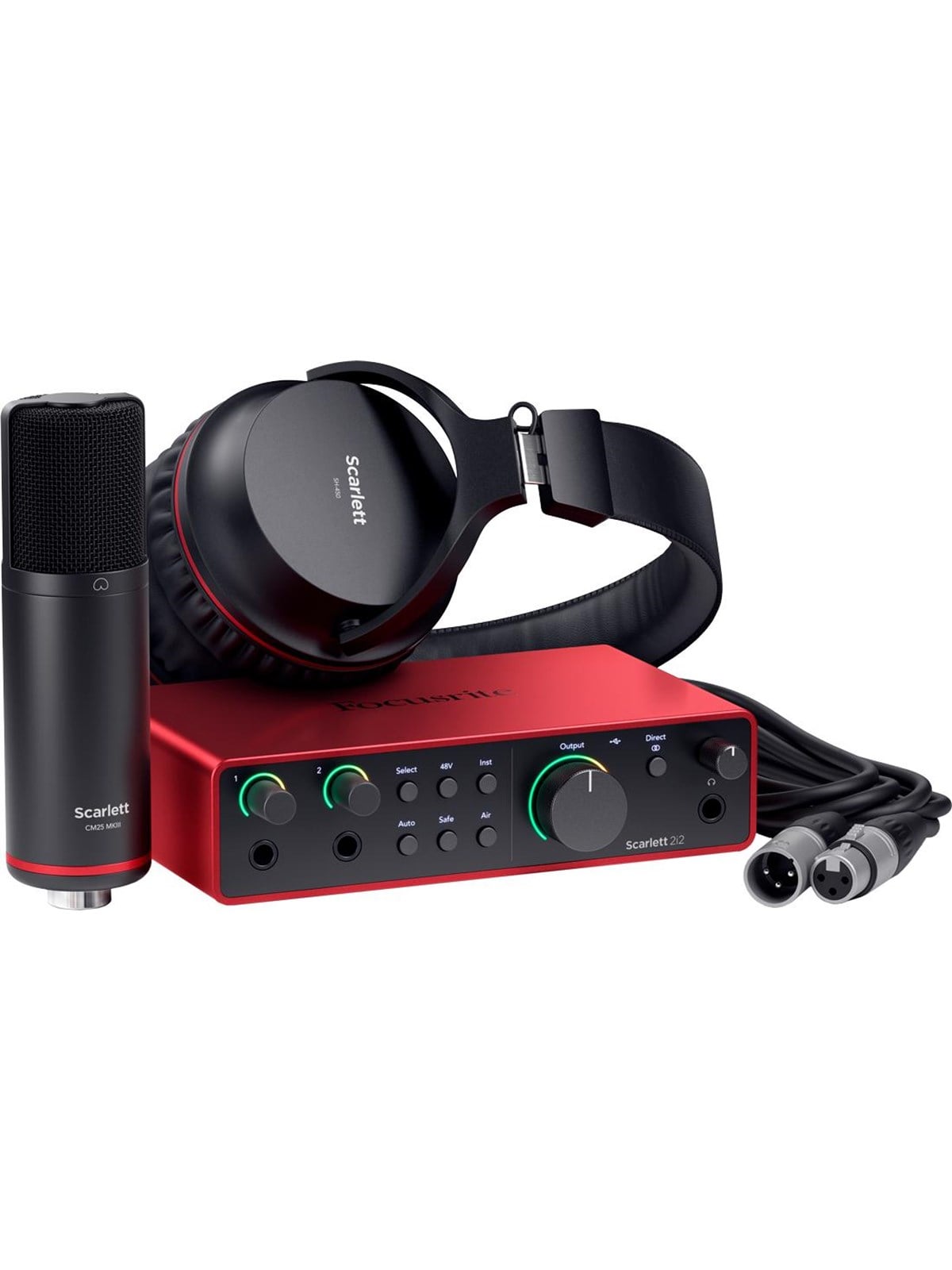 Focusrite Scarlett Studio 2i2 Kit - 4th Gen