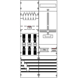 Striebel & John, Verteilerschrank Zubehör, Striebel&John M+W Feld kpl. KA4265