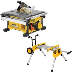 DeWalt Akku-Tischkreissäge DCS7485N-XJ - 54V - 210x30mm - Untergestell DE7400-XJ