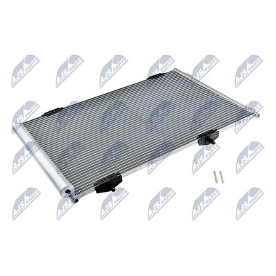 NTY Kondensator, Klimaanlage CCS-CT-001 für Peugeot