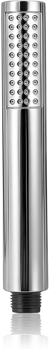 Waterbesparende handdouche met hoge druk en antikalksproeiers, Chroom, ABS