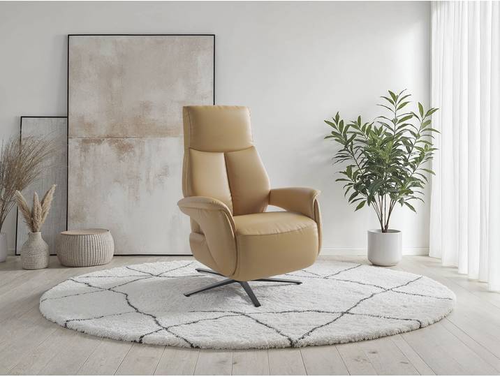 TV-Sessel SIT & MORE TV Lazy , cappuccino, B:75cm H:113cm T:85cm, Sessel, TV-Sessel, zur Auswahl mit Herz-Waage-Position