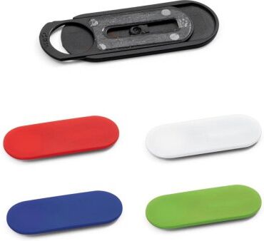Protettore webcam ZetaTech, universale in PP, coperchio slide Personalizzate o neutre