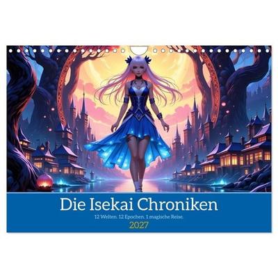 Die Isekai Chroniken (Wandkalender 2027 DIN A4 quer), CALVENDO Monatskalender