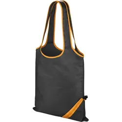 Result Einkaufstasche verstaubar R002X black/orange 36 x 39 cm