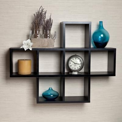 Danya B. Cubby Laminated Veneer Shelving Unit