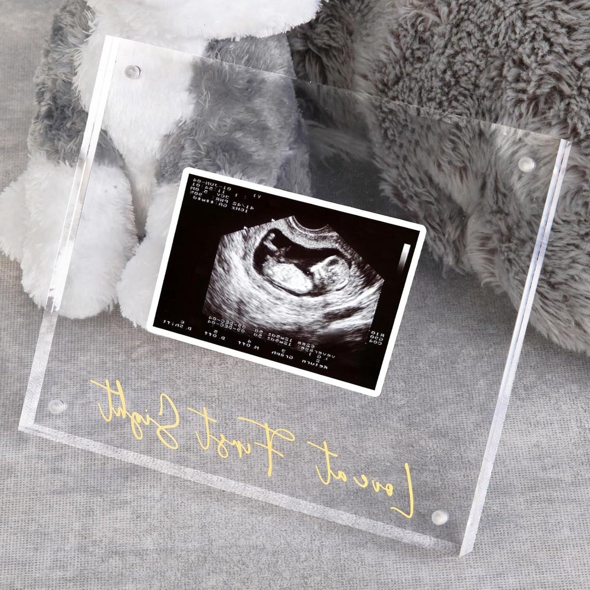 Acryl Echo Fotolijst Baby Aandenken Transparant