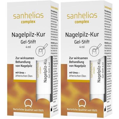 Sanhelios Nagelpilz-Kur Gelstift 2x 2x4 ml Lösung