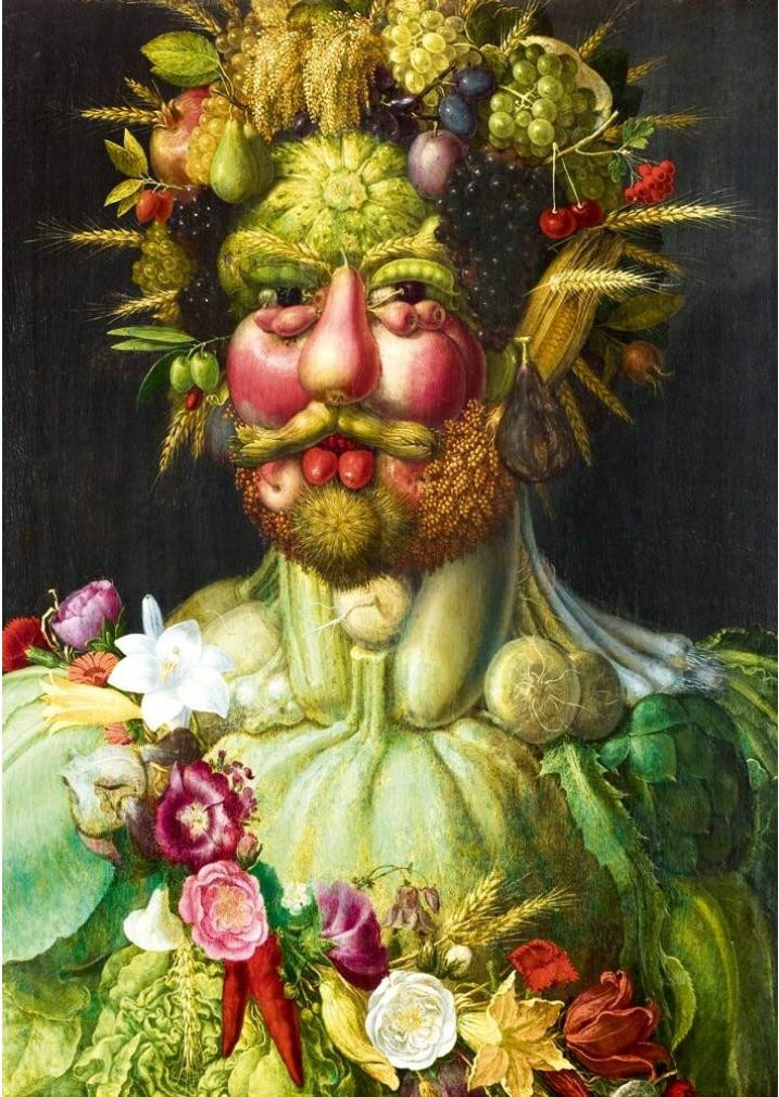 Bluebird Puzzel Arcimboldo Keizer Rudolf II Vertumnus 1000 stukjes