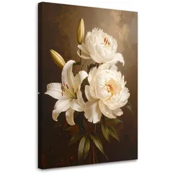 LEINWANDBILD Blumen 20x30cm