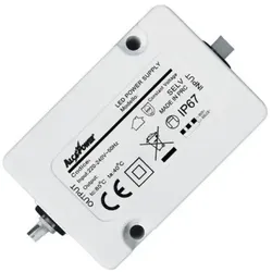 Alcapower 12W 12V IP67 wasserdichtes Netzteil