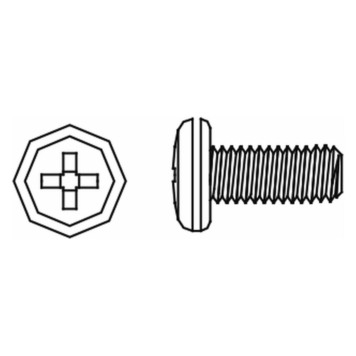 Jamara Schraube M3x6 VE8 Rundkopf Skull/Nightstorm/Crossmo (506149)