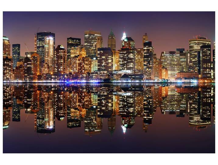 Canvas New York Skyline image LAND