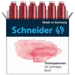 Schneider Tintenpatronen für Füller Blush