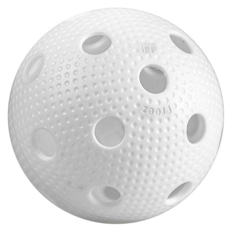 Kubi Sport Floorball-Ball für Unihockey und Strassenhockey FREEZ BALL OFFICIAL Weiss (78191353)