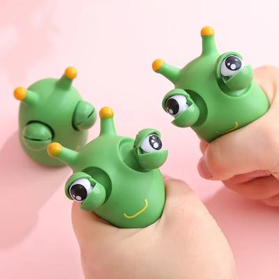 The Handy Homestead Eye Popping Caterpillar Stress Relief Squeeze Toy Funny Novelty Fidget For Kids & Adults Eye Popping Caterpillar Stress Relief Squeeze Toy Funny Novelty Fidget For Kids & Adults