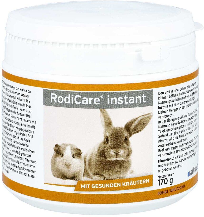 Rodicare Instant für Kaninchen/Nagetiere