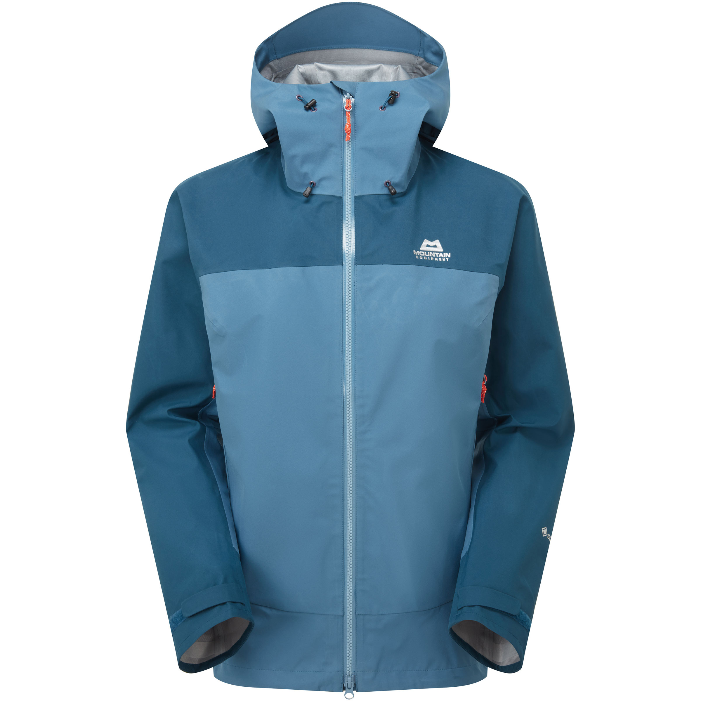 Mountain Equipment Saltoro Damen Regenjacke blau Größe S Camping Wasserabweisend