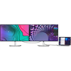 Dell UltraSharp U3223QE (3840 x 2160 Pixel, 31.50"), Monitor, Silber