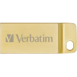 Verbatim Metal Executive - USB-Flash-Laufwerk - 64 GB - USB 3.0 - Gold