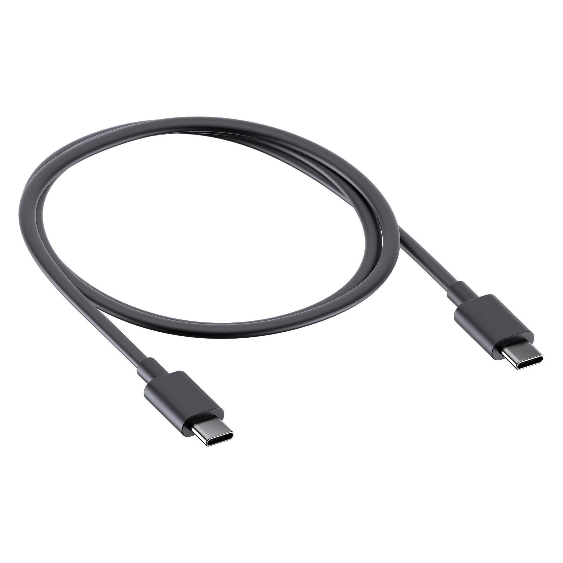 Sp Connect Ladekabel SPC+ UCB-C>USB-C 500 mm schwaz (0.50 m, USB 3.2 Gen 2) (52834)