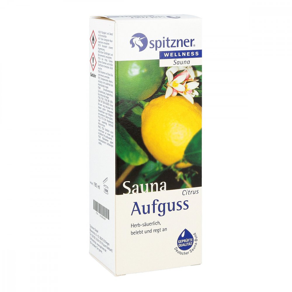 W. Spitzner Arzneimittelfabrik GmbH Spitzner Saunaaufguss Citrus Wellness 01092429