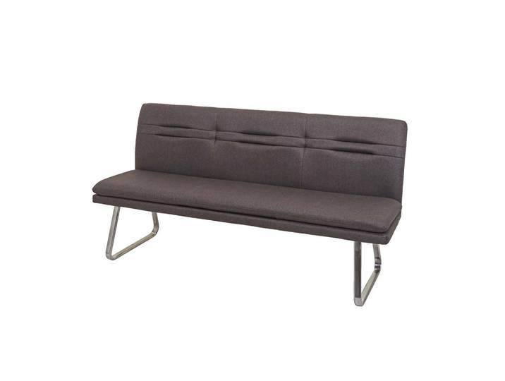 SITZBANK Dunkelbraun, Silber