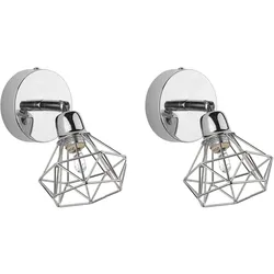 WANDLEUCHTE Erma 10x16x16 cm Wandlampe
